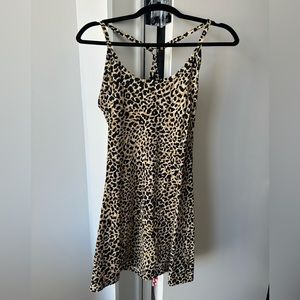 Outdoor voices dress animal print
